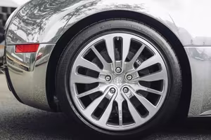 Close-up of the Ultra-Rare Bugatti Veyron Pur Sang #01: A $2.1M Limited Edition Hypercar with its Unique Speed Key-0