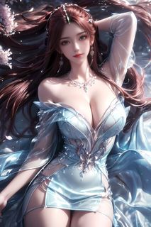 AI Generated Kuzan: Stunning Fairy Ye Qingxian in Perfect World Part01-10