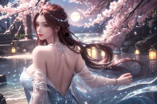 AI Generated Kuzan: Stunning Fairy Ye Qingxian in Perfect World Part01-5