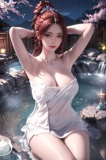 AI Generated Kuzan: Stunning Fairy Ye Qingxian in Perfect World Part01-15