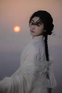 YiTuYu Art Language Vol.8574: Shiba Yue's Sunset Dance - Captivating Traditional Beauty-5