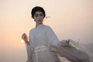 YiTuYu Art Language Vol.8574: Shiba Yue's Sunset Dance - Captivating Traditional Beauty-7