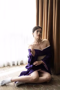 JP Maki Hojo: Captivating Violet Elegance (87P)-11