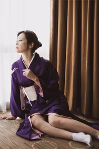 JP Maki Hojo: Captivating Violet Elegance (87P)-21