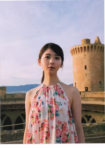 Nogizaka46's Ayame Tsutsui Shines on the Sea: Explore 'Kanjou no Sukima' Part02 in Her Evocative 1st Photobook-7