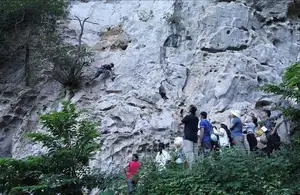 Explore Huu Lien: Adventure Tourism and Rock Climbing in Lang Son's Majestic Landscape.-2