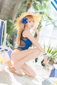 Coser Feng Jiang Jiang V: Tropical Charm in Summer Swimwear (41P)-7