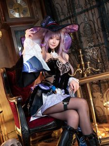 Coser Machi Ma Ji as The Herta from Honkai Star Rail - Exquisite Cosplay-8