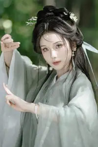 Yi Zhi Mu Yao Yao: Elegant Swordswoman in Bamboo Forest - YiTuYu Vol.8559 Art Language-3