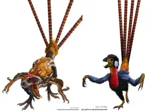 Epidexipteryx Dinosaur: Jurassic Creature with Peacock-like Feathers, Unique Teeth, and Avian Evolution Mystery-0