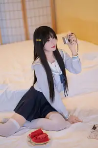 Charming Schoolgirl in Uniform: A Glimpse into Summer Reverie-28