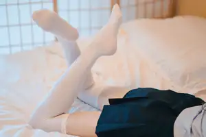 Charming Schoolgirl in Uniform: A Glimpse into Summer Reverie-22