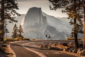 Yosemite National Park: Unforgettable View of Majestic Wild Nature and Granite Cliffs.-6
