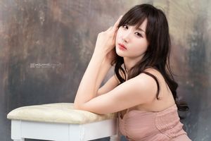 Yeon Da Bin: Adorable Korean Girl in Floral Dress Outdoors-32