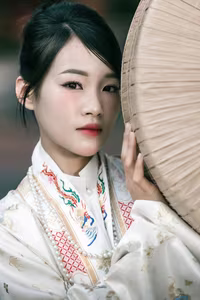 VGU No.157: The Grace of Traditional Vietnamese Ao Dai Blending with Ancient Cultural Heritage-0