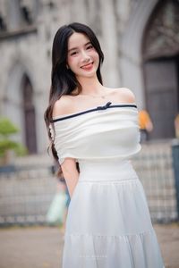 Radiant Beauty of a Vietnamese Girl with a Bright Smile in Nature-17