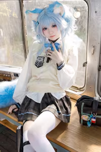 Coser Pa15 Sweet and Captivating Heartbeat Story Cosplay Transformation-8