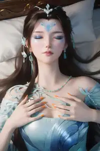 Qingshuang Xianjun AI Generated: Ethereal Beauty from Xian Ni Part01-3