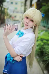 Coser Uesugi Erika Transforms into Asuma Toki in Captivating Blue Archive School Uniform (47P)-1