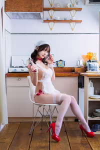 Coser Ken Ken Adorable: Playful 'Eat Me' Maid Moment Part01-13
