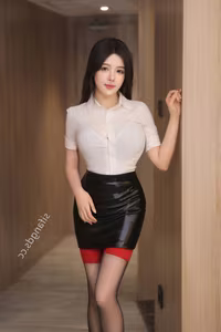XR Yuan Yuan: Unveiling the Allure of the Mysterious Black Silk Secretary-13