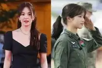 Stunning Female Military Pilot Captivates Viewers with Fairy-like Beauty-4
