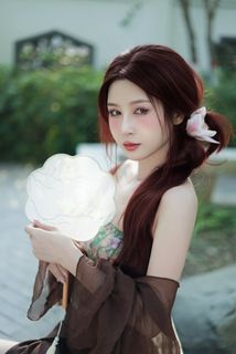 East Asian Girl Portrait: Elegant Traditional Aesthetic Beauty-5