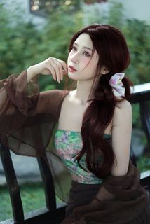 East Asian Girl Portrait: Elegant Traditional Aesthetic Beauty-7