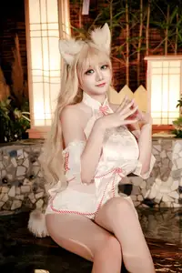 Coser A Xue Xue: Onsen Fox Cosplay – Alluring Mystical Beauty, HD Wallpaper Ready-10