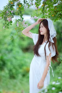 VGU No.76: Pure Beauty A Young Woman Amidst Lush Vietnamese Nature-2