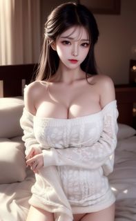 AI Generated Realistic BiAn1 Part02: Alluring Mysterious Beauty Portrait-19