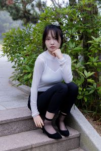 Chiness Model No.2337 Xiao Jiu: High Heels, White Socks, Elegant Style-23
