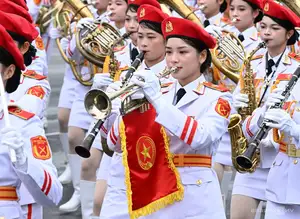 Vietnam's Female Soldiers: Majestic Parade Rehearsal Showcases Strength and Discipline-1
