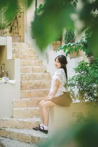 XVG No.22: Discover the Fresh Beauty and Radiant Smile of a Vietnamese Girl-7