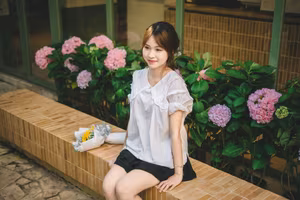 XVG No.22: Discover the Fresh Beauty and Radiant Smile of a Vietnamese Girl-5