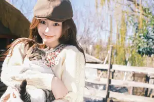 YiTuYu Vol.8531: A captivating glimpse of chickkii's sweet beauty and timeless vintage style-1