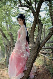 Coser Nnian as Begonia Fairy: Ethereal Beauty in a Fairytale Garden-20