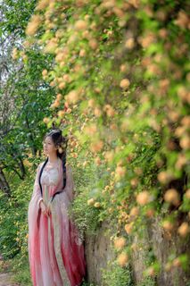 Coser Nnian as Begonia Fairy: Ethereal Beauty in a Fairytale Garden-37