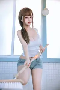 Coser Rinajiao: Male Bathroom Cleaner Part03 - Unveiling Her Allure-0