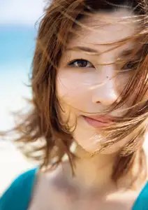 Mino Suzume: Enchanting Blue Nymph with a Captivating Gaze - T20-13