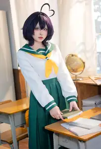 Coser Qing Shui You Nai Transforms into Utena Hiiragi JK from Gushing over Magical Girls - Pure, Adorable & Captivating-4