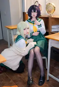 Coser Qing Shui You Nai Transforms into Utena Hiiragi JK from Gushing over Magical Girls - Pure, Adorable & Captivating-2