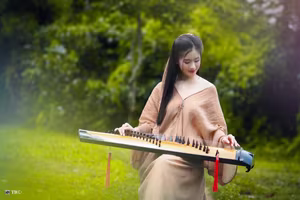 VGU No60 Discover the Enchanting Grace of a Vietnamese Girl in Nature-7