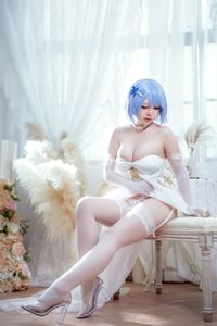 Stunning Azur Lane Chapaev White Rider's Melody Dress Cosplay by Banbanzi - Tukuku-14