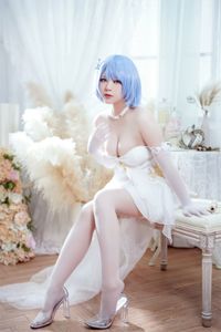 Stunning Azur Lane Chapaev White Rider's Melody Dress Cosplay by Banbanzi - Tukuku-3