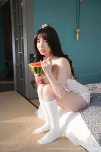 XiuRen No.10483 Ruan Qing: Sweet Youthful Charm with Refreshing Watermelon-21