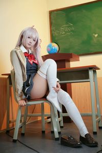 Coser Alya Cute School Uniform Cosplay-19