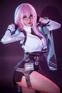 Coser Potato Godzilla Transforms into Yanagi: A Mesmerizing Cosplay Journey (29P)-0