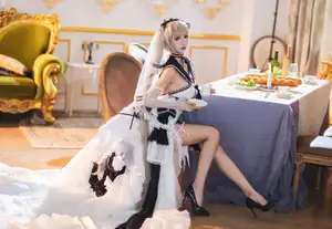 Coser Masaki Ya Qi stuns in Azur Lane Formidable dress a captivating portrayal of elegance and charm-23