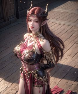 AI Generated: Enchanting Fantasy Warrior Princess (69P)-20